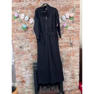 SPANX AirEssentials Long Sleeve Wide Leg Jumpsuit